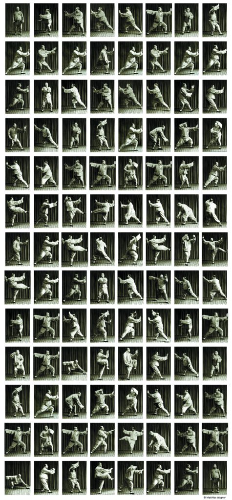Photographies des mouvements de la forme